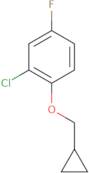 2-Chloro-1-(cyclopropylmethoxy)-4-fluorobenzene