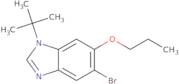 5-Bromo-1-t-butyl-6-propoxybenzimidazole