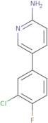 5-(3-Chloro-4-fluorophenyl)pyridin-2-amine