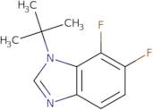 1-(tert-Butyl)-6,7-difluoro-1H-benzo[D]imidazole