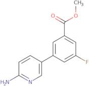 Methyl 3-(6-aminopyridin-3-yl)-5-fluorobenzoate