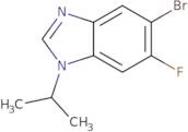 5-Bromo-6-fluoro-1-isopropyl-1H-benzo[D]imidazole