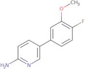 2-Amino-5-(4-fluoro-3-methoxyphenyl)pyridine