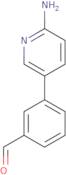 3-(6-Aminopyridin-3-yl)benzaldehyde