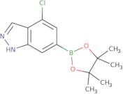 4-chloro-6-(4,4,5,5-tetramethyl-1,3,2-dioxaborolan-2-yl)-1H-indazole