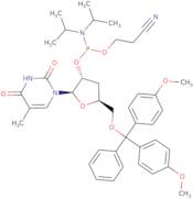 3'-Deoxy-5'-O-DMT-5-methyluridine 2'-CE phosphoramidite