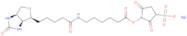 2,5-Dioxo-3-sulfo-1-pyrrolidinyl 6-[[5-(hexahydro-2-oxo-1H-thieno[3,4-d]imidazol-4-yl)-1-oxopentyl]amino]hexanoate sodium salt