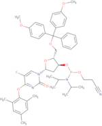 2'-Deoxy-5'-O-DMT-5-fluoro-O4-(2,4,6-trimethylphenyl)uridine 3'-CE phosphoramidite