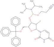 2'-Deoxy-2'-fluoro-5'-O-trityluridine 3'-CE phosphoramidite