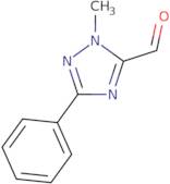 1-Methyl-3-phenyl-1H-1,2,4-triazole-5-carbaldehyde