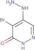 4-Bromo-5-hydrazinyl-2,3-dihydropyridazin-3-one