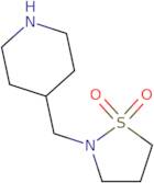 2-(Piperidin-4-ylmethyl)-1,2-thiazolidine-1,1-dione