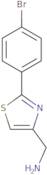 [2-(4-Bromophenyl)-1,3-thiazol-4-yl]methanamine