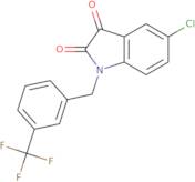 5-Chloro-1-[3-(trifluoromethyl)benzyl]-1H-indole-2,3-dione