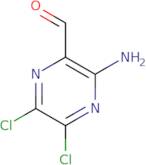 3-Amino-5,6-dichloropyrazine-2-carbaldehyde