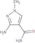 3-Amino-1-methyl-1H-pyrazole-4-carboxamide