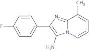 2-(4-Fluorophenyl)-8-methylimidazo[1,2-(A)]pyridin-3-amine