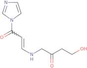 1-(4-Aza-8-hydroxy-6-oxo)oct-2-en-1-oylimidazole