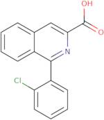 1-(2-Chlorophenyl)isoquinoline-3-carboxylic acid