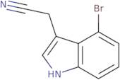 2-(4-Bromo-1H-indol-3-yl)acetonitrile