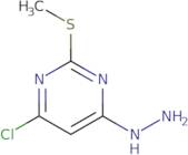 4-Chloro-6-hydrazino-2-(methylsulfanyl)pyrimidine