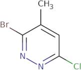 3-Bromo-6-chloro-4-methylpyridazine