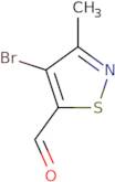 4-Bromo-3-methylisothiazole-5-carboxaldehyde