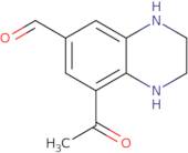 8-Acetyl-1,2,3,4-tetrahydroquinoxaline-6-carbaldehyde