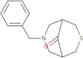 7-benzyl-3-thia-7-azabicyclo[3.3.1]nonan-9-one