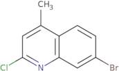 7-Bromo-2-chloro-4-methylquinoline