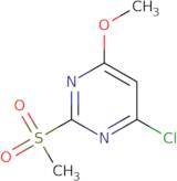 4-Chloro-6-methoxy-2-(methylsulfonyl)pyrimidine