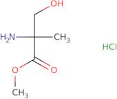 Methyl 2-amino-3-hydroxy-2-methylpropanoate hydrochloride