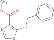 Methyl 5-(benzylsulfanyl)-1,3-thiazole-4-carboxylate