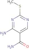 4-Amino-2-(methylthio)pyrimidine-5-carboxamide