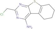 5-(Chloromethyl)-8-thia-4,6-diazatricyclo[7.4.0.0,2,7]trideca-1(9),2,4,6-tetraen-3-amine