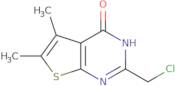 2-(Chloromethyl)-5,6-dimethyl-3H,4H-thieno[2,3-d]pyrimidin-4-one