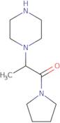2-(Piperazin-1-yl)-1-(pyrrolidin-1-yl)propan-1-one