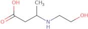 3-[(2-Hydroxyethyl)amino]butanoic acid