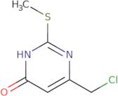 6-(Chloromethyl)-2-(methylsulfanyl)-3,4-dihydropyrimidin-4-one