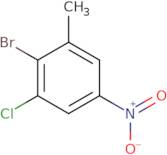 2-Bromo-1-chloro-3-methyl-5-nitrobenzene