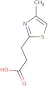 3-(4-Methyl-1,3-thiazol-2-yl)propanoic acid