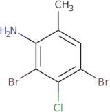 2-Amino-4-chloro-3,5-dibromotoluene