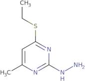 4-(Ethylsulfanyl)-2-hydrazinyl-6-methylpyrimidine