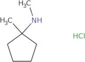 N,1-Dimethylcyclopentan-1-amine hydrochloride