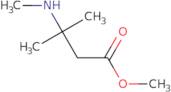 Methyl 3-methyl-3-(methylamino)butanoate