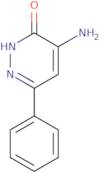 4-Amino-6-phenyl-2,3-dihydropyridazin-3-one