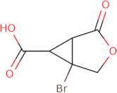 1-Bromo-4-oxo-3-oxabicyclo[3.1.0]hexane-6-carboxylic acid