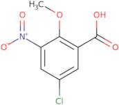 5-Chloro-2-methoxy-3-nitrobenzoic acid