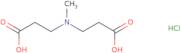 3-[(2-Carboxyethyl)(methyl)amino]propanoic acid hydrochloride