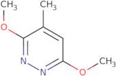 3,6-Dimethoxy-4-methylpyridazine